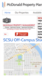 Mobile Screenshot of mpmstudenthousing.com